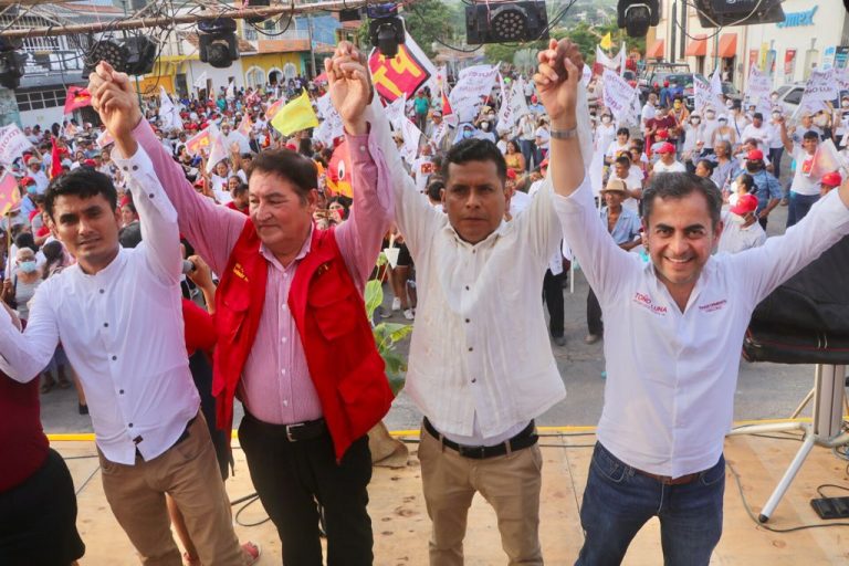 ¡El Distrito de Emiliano Zapata ya despertó! El 6 de junio Juntos Haremos Historia: Toño Luna