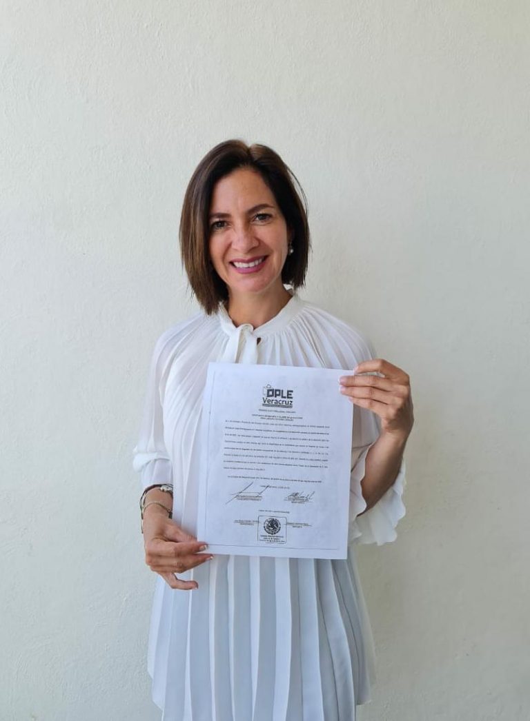 Recibe Ana Miriam Ferráez constancia de mayoría en el OPLE