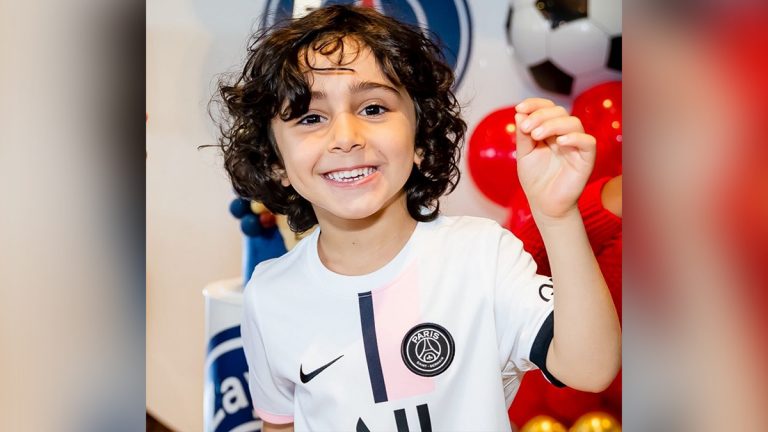Zayn Ali Salman, el futbolista de 4 años descubierto por el Arsenal