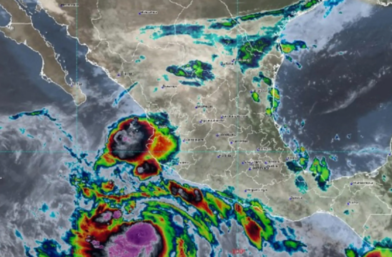 Tormenta tropical Kay ocasionará lluvias puntuales torrenciales e intensas en cinco estados