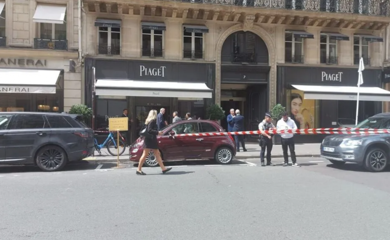 Asaltan joyería de lujo en París; robaron 15 mde en mercancía